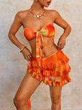 Sunset Sorbet Ruffled 3pc.