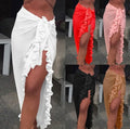 Riviera Ruffle Sarong Wrap