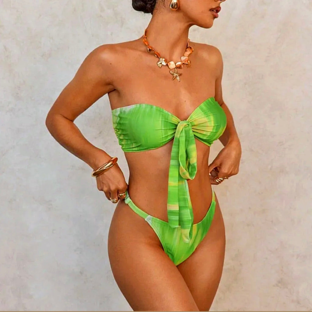 Tropics Envy Ruffled 3pc.